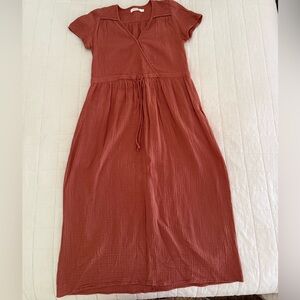 *FINAL SALE* NWOT Christy Dawn Dawn Dress in Terracotta Gauze • Size M
